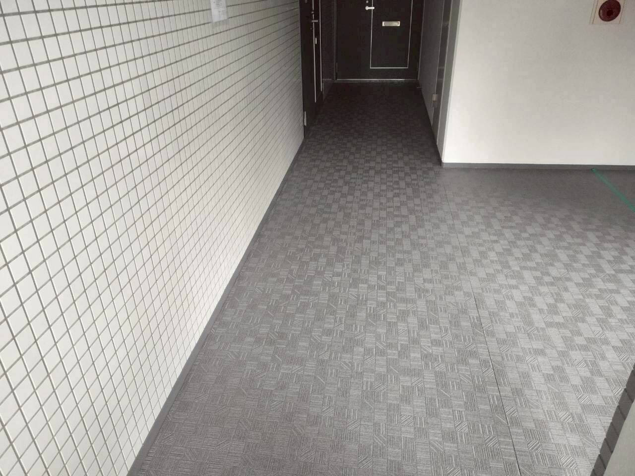 長尺シート貼り